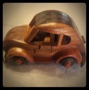 Hand Carved VW Bug